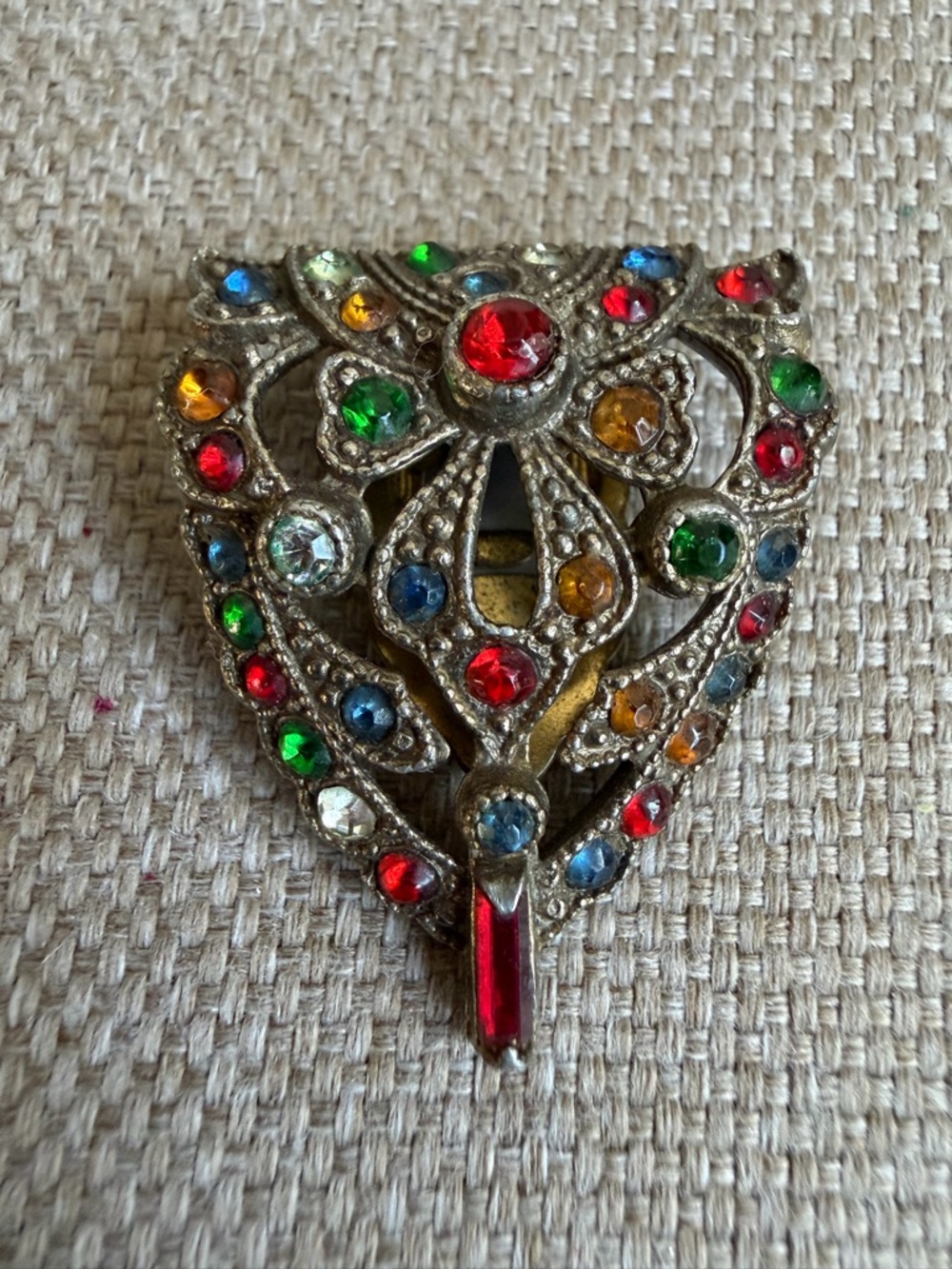 Art Deco Dress Clip